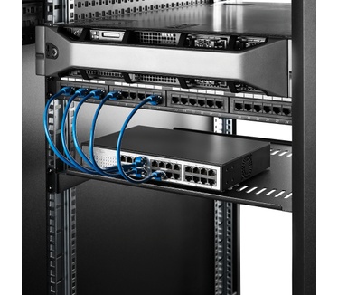 Startech.com Ventilerend 1U schap voor server rack 16" / 40,6 cm diep