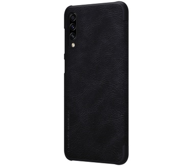 Nillkin Qin Book Case voor Samsung Galaxy A30S en A50S - Zwart  Zwart