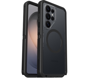 Otterbox Defender Pro XT Clear Series voor Samsung Galaxy S26 Ultra, Dark Side - Geen retailverpakking (iPhone 17 Pro Max) Transparant