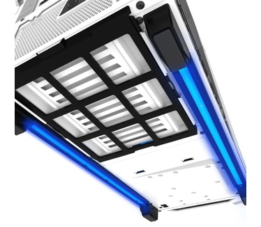 NZXT Noctis 450 Wit/Blauw