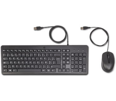 HP 150 muis en toetsenbord met kabel of draadloos, Azerty BE