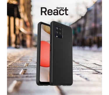 Otterbox React Series voor Samsung Galaxy A42 5G, zwart