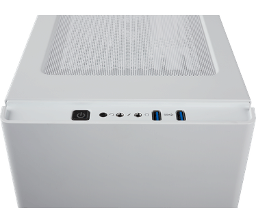 Corsair Carbide Carbide Series 275R Tempered Glass White
