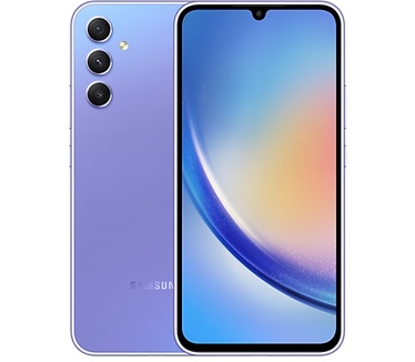Samsung Galaxy A34 5G, 128GB opslag, Paars