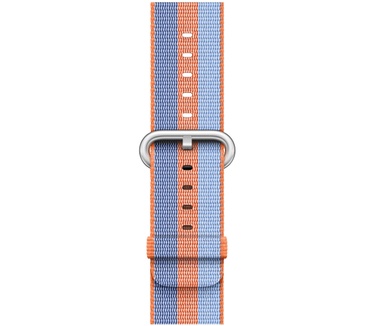 Apple Bandje van geweven nylon - Oranje (42 mm)
