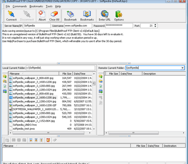 BulletProof FTP screenshot (481 pix)