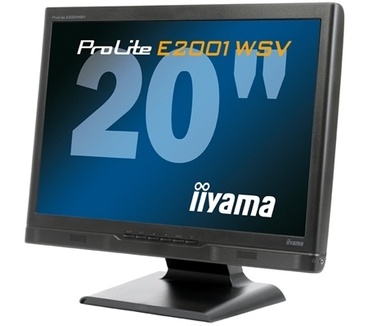 Iiyama ProLite E2001WSV-B1 Zwart