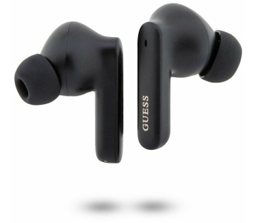 Guess True Wireless Universele Bluetooth In-Ear Oordopjes - Zwart (Zwart)