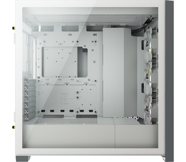 Corsair iCUE 5000X RGB Tempered Glass Wit