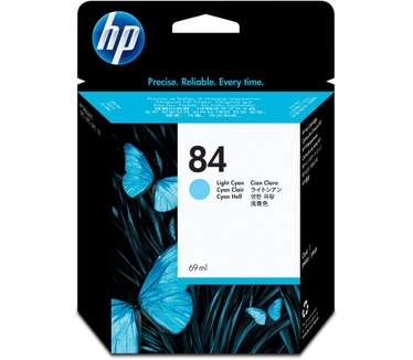 HP 84 69-ml Light Cyan Ink Cartridge