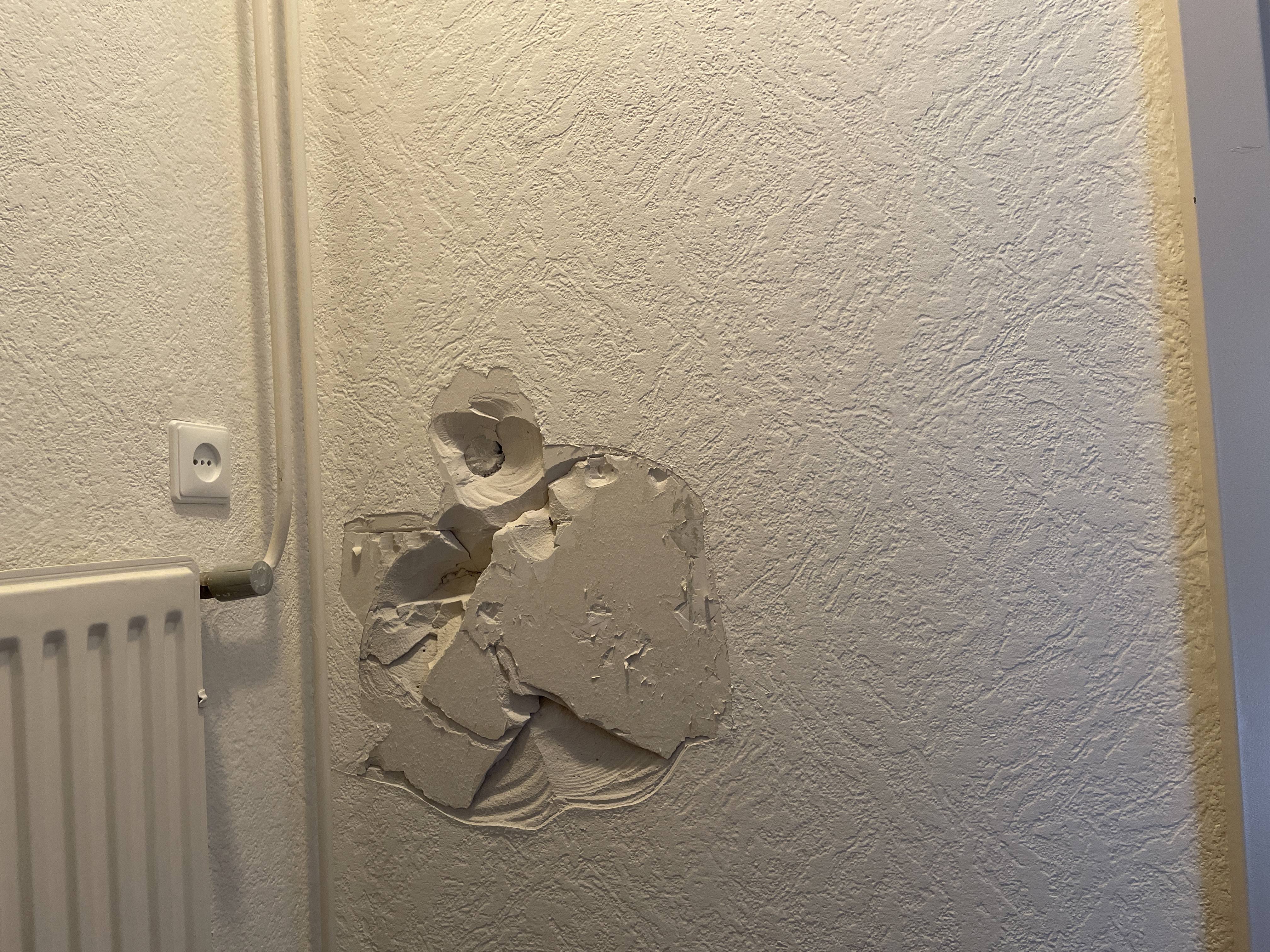 gat in muur repareren wonen verbouwen got