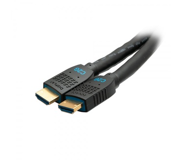 CablesToGo 7,6m Performance-serie ultraflexibele, actieve hogesnelheid HDMI®-kabel - 4K 60Hz in de wand, CMG 4 gecertificeerd