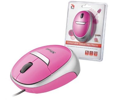 Trust MI-2850Sp Retractable Optical Mini Mouse