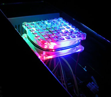 Super Flower SF 301 T3 zwart LED fan verlichting #2