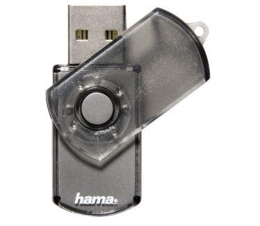 Hama FlashPen "Elatio" 32GB Grijs
