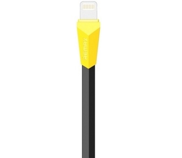 Remax Aliens Standaard USB naar Lightning Kabel - Zwart (1m)