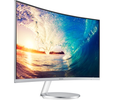 Samsung C27F591F Wit, Zilver
