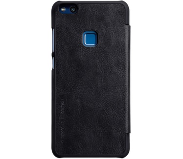 Nillkin Qin PU Leather Book Case voor Huawei P10 Lite - Zwart Zwart