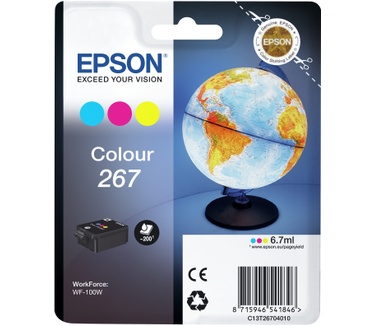 Epson Singlepack Colour 267 ink cartridge