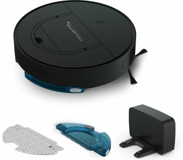 Rowenta X-Plorer Serie 130 AI RR9065 Robotstofzuiger, ultra-dun design, gepersonaliseerde schoonmaak, artificial intelligence, 4-in-1 schoonmaakoplossing, dweilen, duurzame batterij