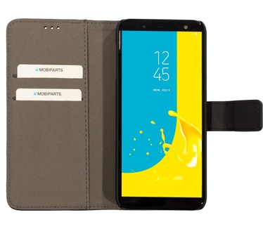 Mobiparts 2 in 1 Premium Wallet Case Samsung Galaxy J6 (2018) Black