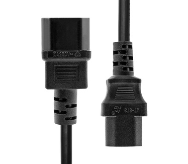 ProXtend PC-C13C14-001 Zwart