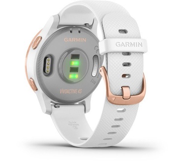Garmin vívoactive 4s Rosé Goud (Wit)