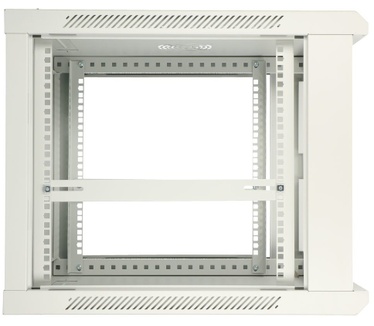 Extralink 9U 600X600 ASP WALL-MOUNTED RACKMOUNT CABINET METAL DOOR GRAY