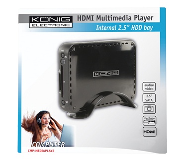 Konig HDMI Multimedia Speler (CMP-MEDIAPLAY2)