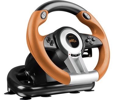 Speedlink DRIFT O.Z. Racing Wheel Oranje, Zwart