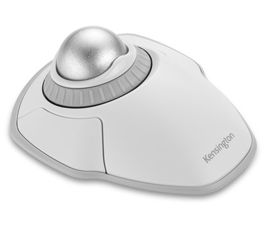 Kensington Orbit® Wireless Trackball met scrollring - wit