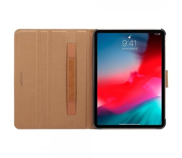 Spigen Stand Folio Apple iPad Pro 12.9 2018 Case Bruin