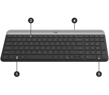 Logitech MK470 (Qwertz CH) Grafiet