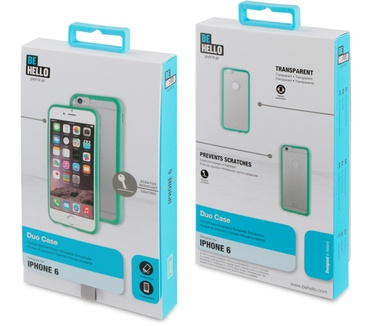 BeHello iPhone 6 / 6S Duo Case Anti Scratch Green