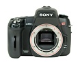 Sony Alpha A450 recensie behuizing