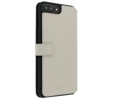 Mercedes-Benz Leather Book Case - Apple iPhone 7/8 Plus - Grijs Grijs