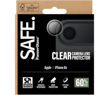 PanzerGlass SAFE. by PanzerGlass® Camera Lens Protector Transparent iPhone Air