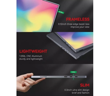 Intehill Intehill Studio Display Packed with IGZO Panel 13.4" 4K+ Aluminium
