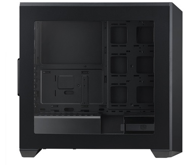 Cooler Master MasterBox 5 Zwart (1x 2,5", 2x 2,5"/3,5", 2x 5,25", 4 fan-ports, 2 fans)