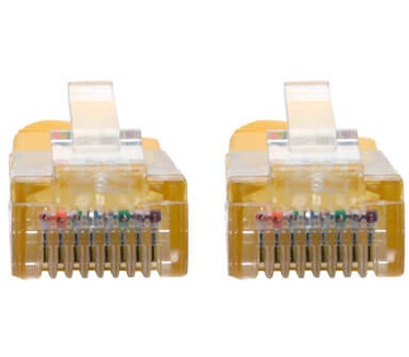 Tripp-Lite N002-002-YW Geel