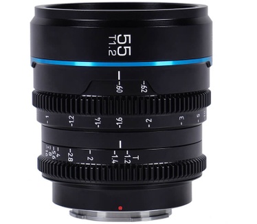 Sirui X-mount Cinemalens 55 mm T1.2 S35 Nightwalker Series