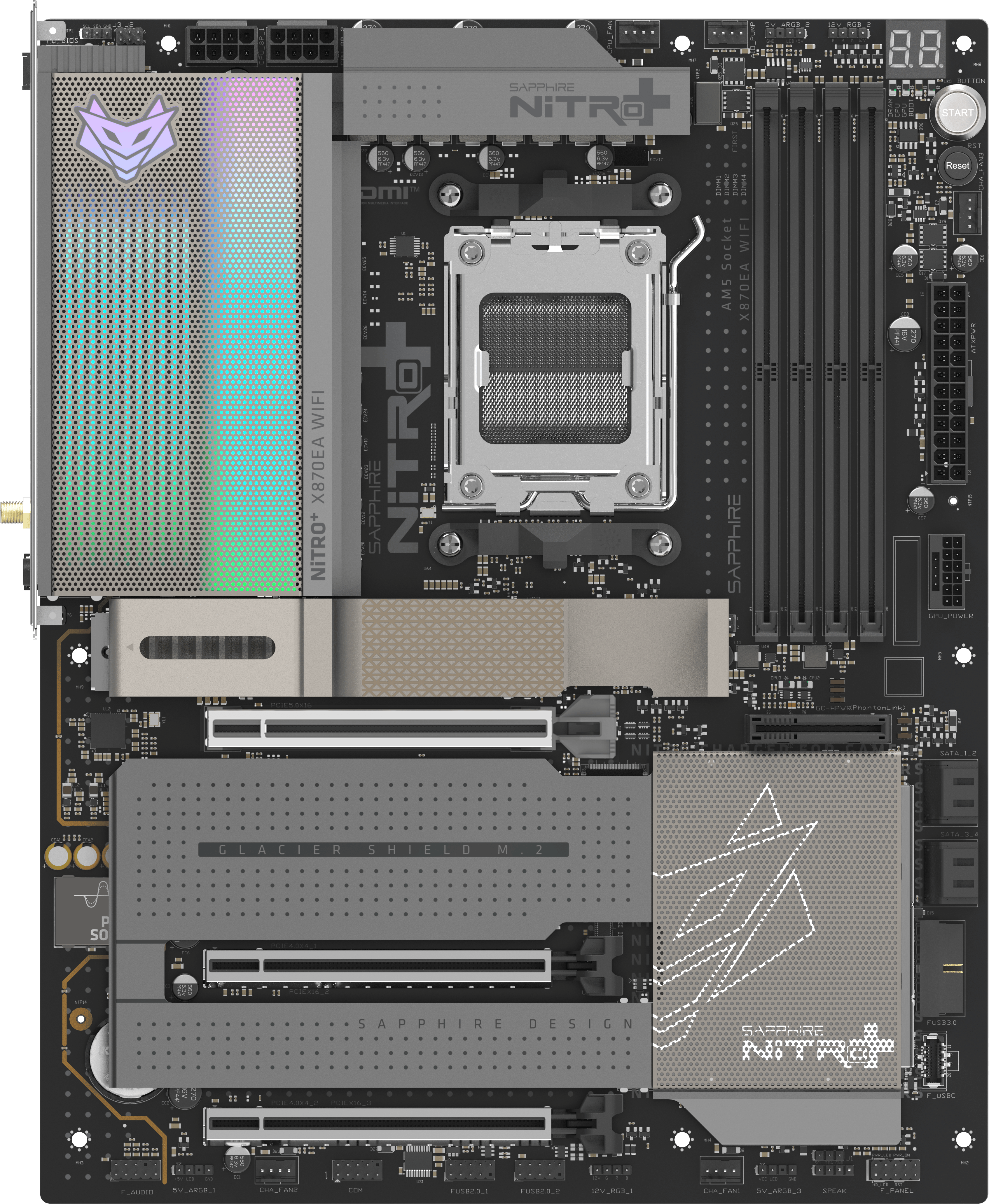 Sapphire Nitro+ X870EA PhantomLink Edition: nieuws, deals, prijzen