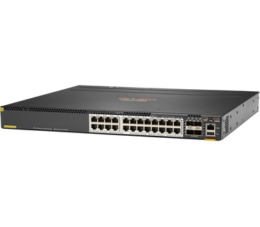 HPE Aruba 6300M 24-port Smart Rate 1/2.5/5GbE Class 6 PoE & 4-port SFP56