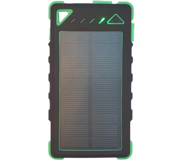 SunChargers.eu Smart 8.000mAh Solar Powerbank Groen