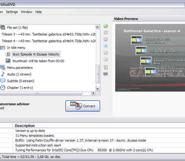 ConvertXtoDVD 3.0.0.13 screenshot