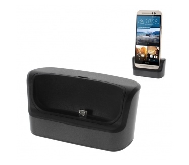 qMust Docking Station voor HTC One M9 - Black