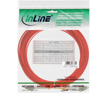 InLine 2 x LC/2 x LC 30m Grijs, Oranje, Wit