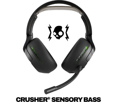 Skullcandy Crusher PLYR 720 XBOX Gaming Draadloze Koptelefoon - Crusher Bass - THX Spatial Audio - Digi-Black