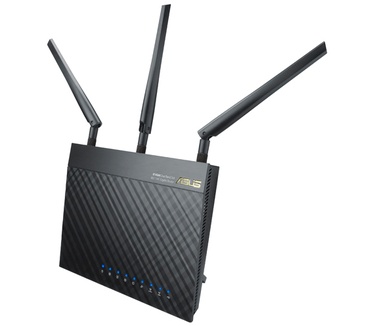 ASUS RT-AC66U B1 Zwart (2-pack)