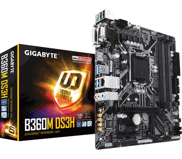 Gigabyte MB B360M DS3H (B360M DS3H)